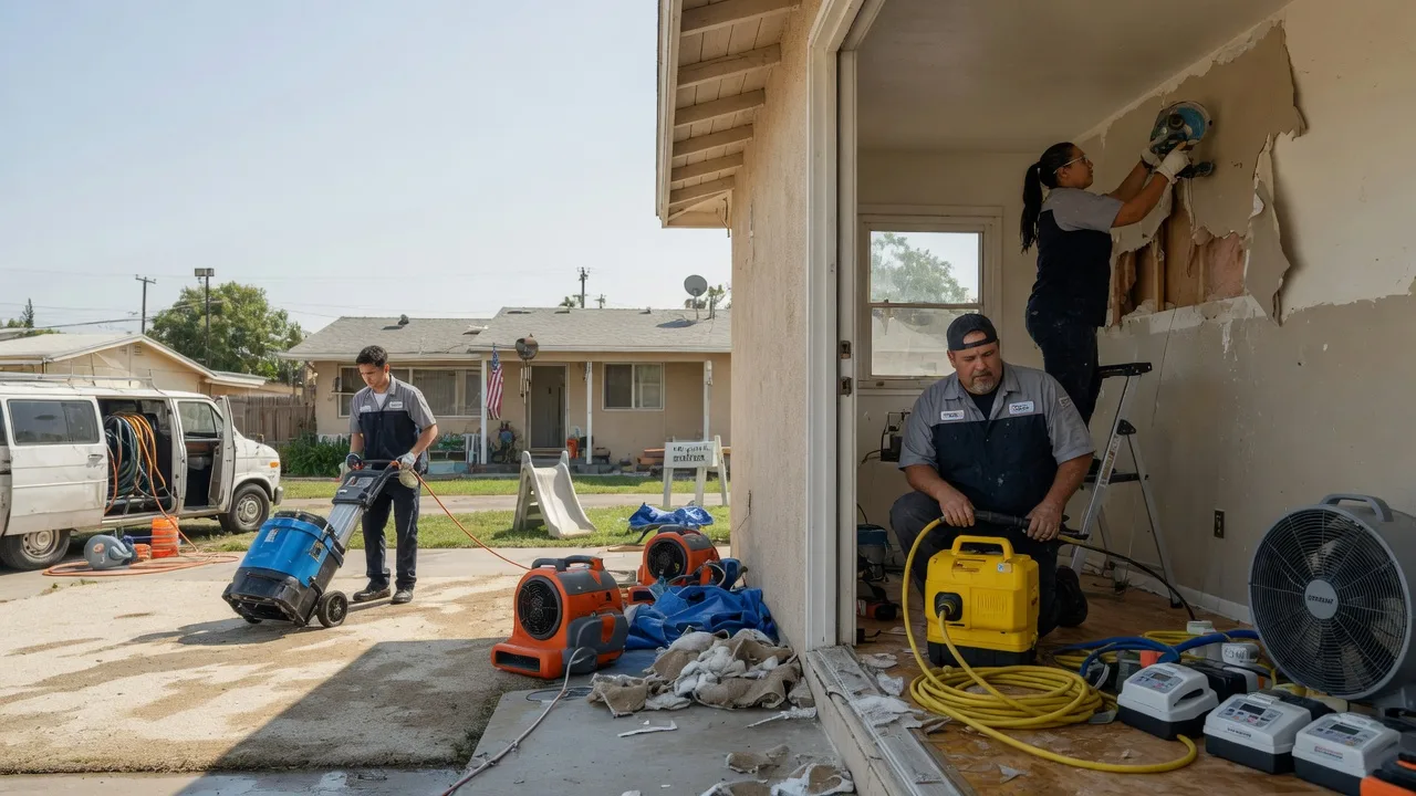 Water Damage Restoration in Middletown, IL near me